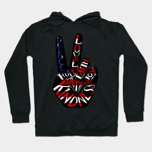 Peace Love Victory Hoodie